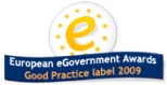 European eGovernment Awards. Good Practice label 2009